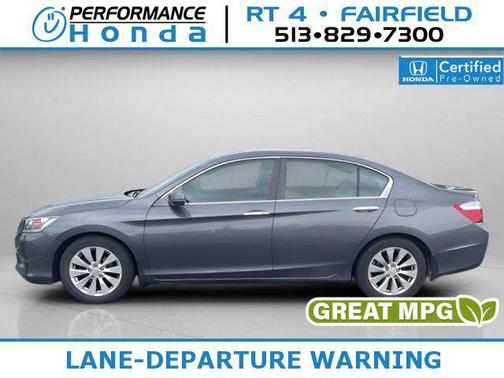 Modern Steel Metallic 2015 Honda Accord EX-L