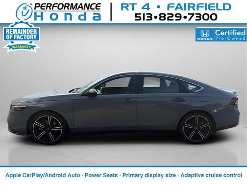 Urban Gray Pearl 2024 Honda Accord Hybrid Sport