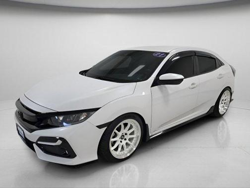 Platinum White Pearl 2021 Honda Civic Sport