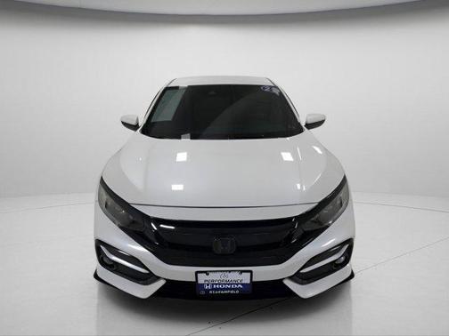 Platinum White Pearl 2021 Honda Civic Sport