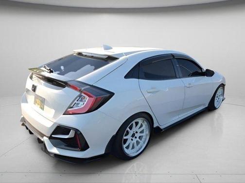 Platinum White Pearl 2021 Honda Civic Sport