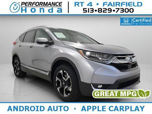 Lunar Silver Metallic 2017 Honda CR-V Touring