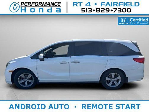 White Diamond Pearl 2018 Honda Odyssey EX-L