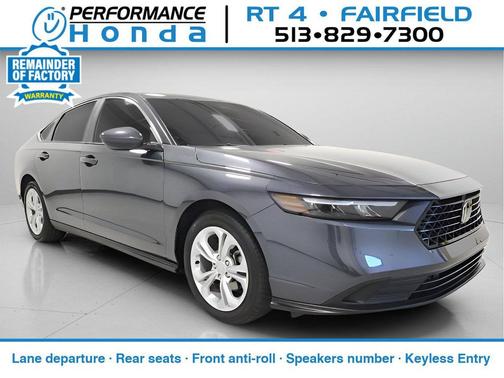 Meteorite Gray Metallic 2025 Honda Accord LX 1.5T