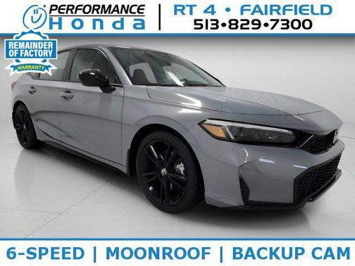 Black 2026 Honda Civic Si Base Sedan