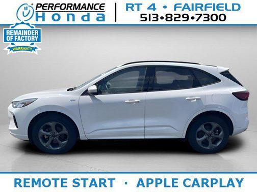 Star White Metallic Tri-Coat 2023 Ford Escape ST-Line Select