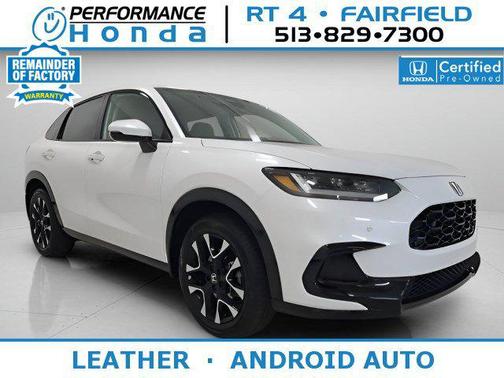 Platinum White Pearl 2026 Honda HR-V EX-L