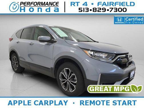 Gray 2020 Honda CR-V AWD EX