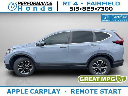 Gray 2020 Honda CR-V AWD EX
