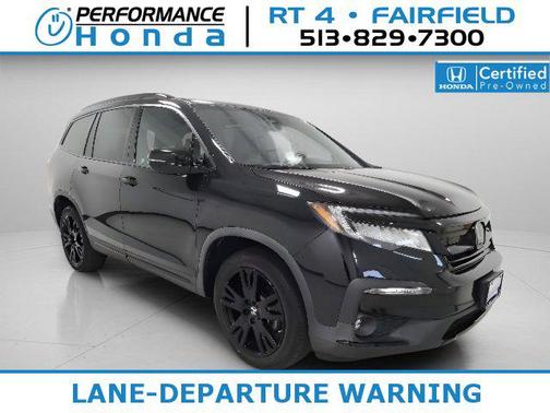 Crystal Black Pearl 2021 Honda Pilot AWD Black Edition