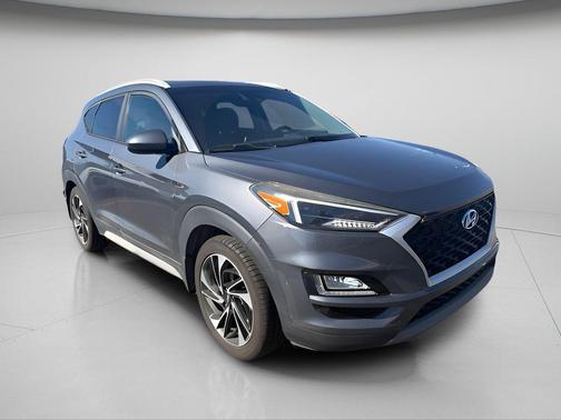 Coliseum Gray 2019 Hyundai TUCSON Sport