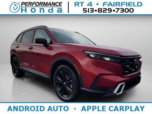 Radiant Red Metallic 2026 Honda CR-V Hybrid Sport Touring AWD