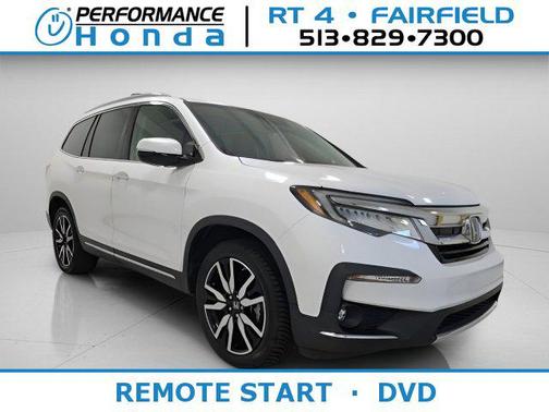 Platinum White Pearl 2022 Honda Pilot AWD Elite