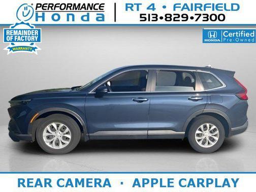 Canyon River Blue Metallic 2024 Honda CR-V LX AWD