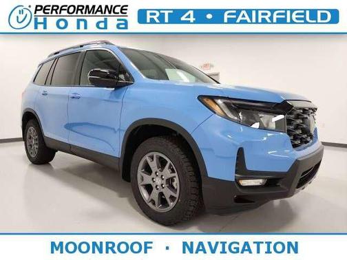 Diffused Sky Pearl 2024 Honda Passport AWD TrailSport