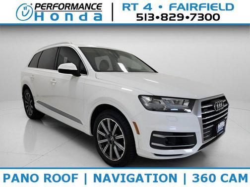 Glacier White Metallic 2019 Audi Q7 55 Premium Plus