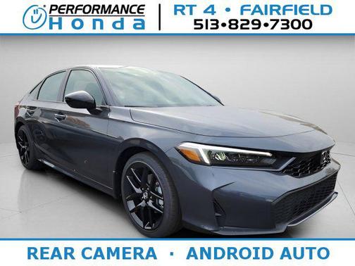 Meteorite Gray Metallic 2026 Honda Civic Hybrid Sport