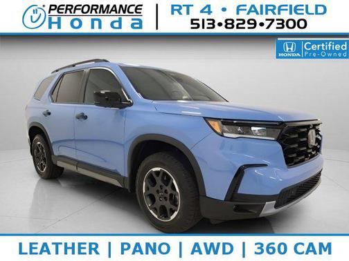 Diffused Sky Pearl 2024 Honda Pilot TrailSport
