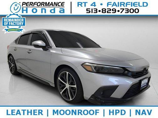 Lunar Silver Metallic 2024 Honda Civic Touring