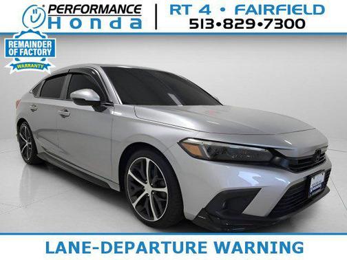 Lunar Silver Metallic 2024 Honda Civic Touring