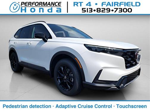 Platinum White Pearl 2027 Honda CR-V Hybrid Sport AWD