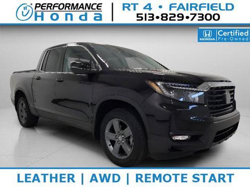 Crystal Black Pearl 2023 Honda Ridgeline RTL
