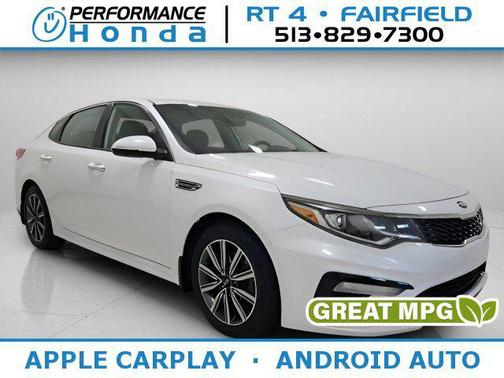 Snow White Pearl 2019 Kia Optima LX
