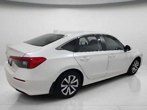 Platinum White Pearl 2023 Honda Civic LX