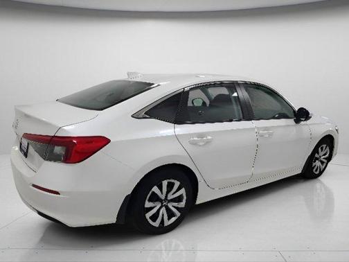 Platinum White Pearl 2023 Honda Civic LX