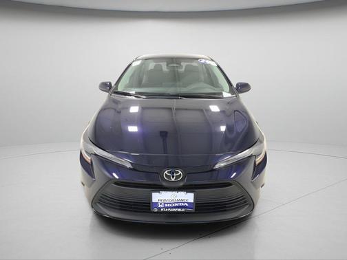 Blueprint/Midnight Black Metallic 2024 Toyota Corolla LE