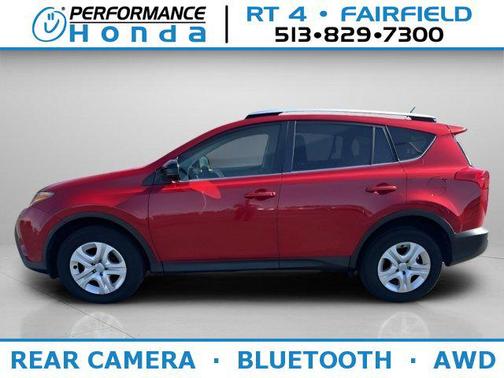 Barcelona Red Metallic 2015 Toyota RAV4 LE