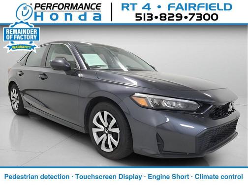 Meteorite Gray Metallic 2025 Honda Civic LX