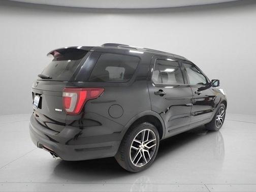 Agate Black Metallic 2019 Ford Explorer Sport