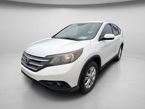 White Diamond Pearl 2013 Honda CR-V EX-L