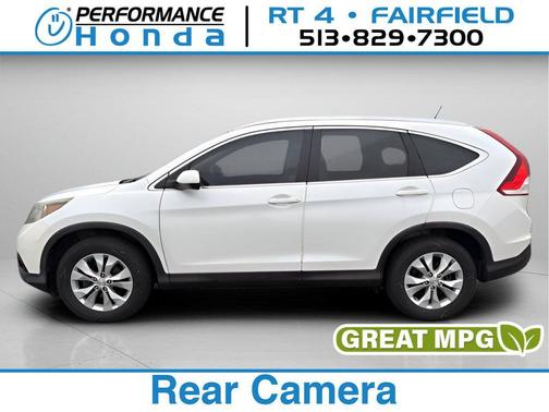 White Diamond Pearl 2013 Honda CR-V EX-L