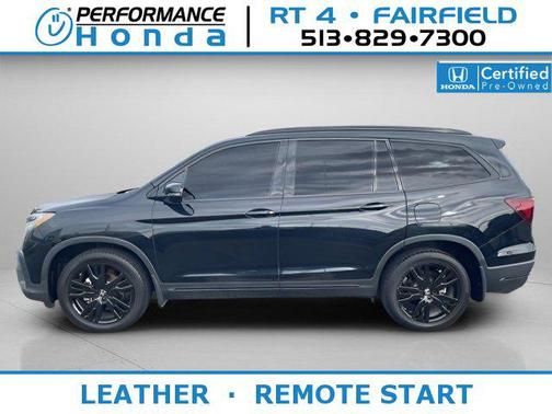 Crystal Black Pearl 2022 Honda Pilot AWD Black Edition
