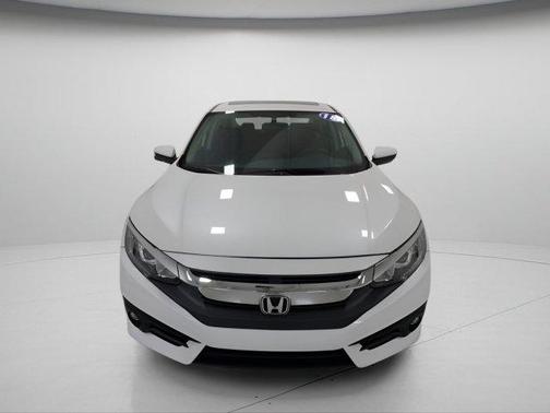 White Orchid Pearl 2018 Honda Civic EX-T
