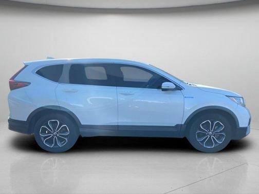 Platinum White Pearl 2021 Honda CR-V Hybrid EX