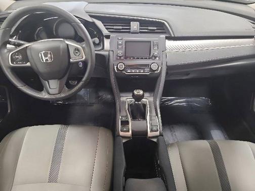Modern Steel Metallic 2018 Honda Civic LX