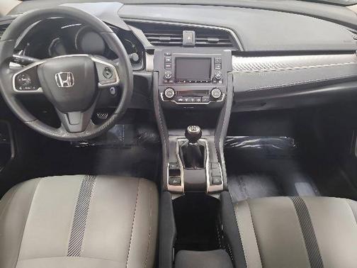 Modern Steel Metallic 2018 Honda Civic LX