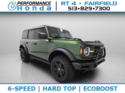 Eruption Green Metallic 2022 Ford Bronco Black Diamond