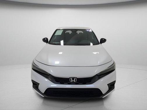 Platinum White Pearl 2024 Honda Civic Sport