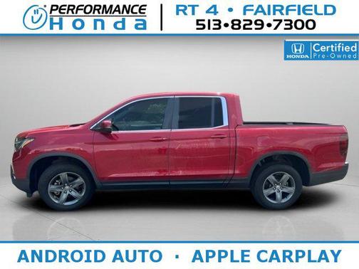 Radiant Red Metallic II 2021 Honda Ridgeline RTL