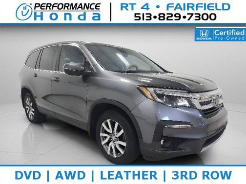 Modern Steel Metallic 2019 Honda Pilot EX-L