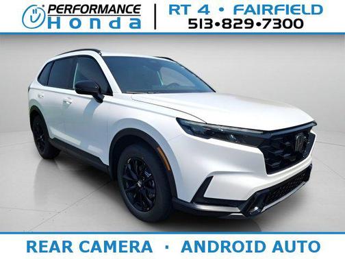 Platinum White Pearl 2026 Honda CR-V Hybrid Sport-L AWD