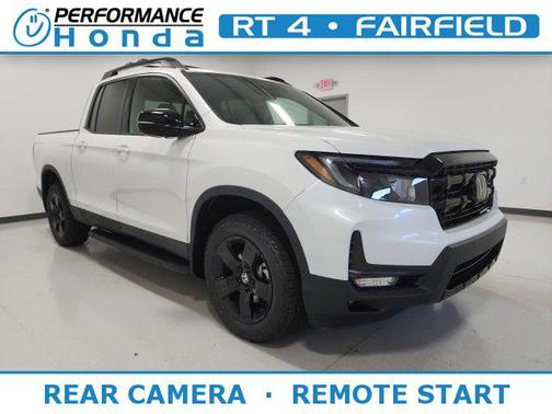 Platinum White Pearl 2024 Honda Ridgeline Black