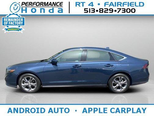 Canyon River Blue Metallic 2024 Honda Accord EX