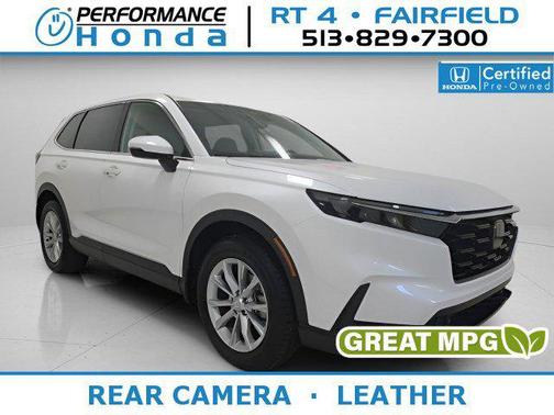 Platinum White Pearl 2024 Honda CR-V EX-L AWD