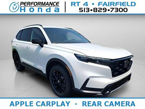 Platinum White Pearl 2026 Honda CR-V Hybrid Sport-L AWD