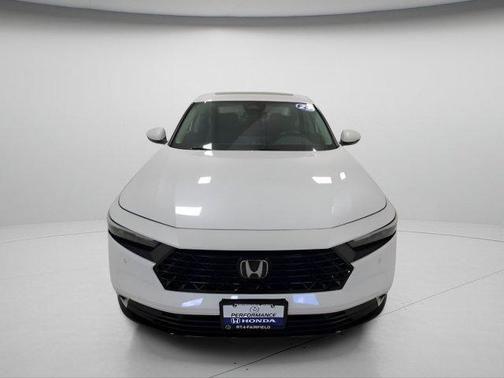 Platinum White Pearl 2023 Honda Accord Hybrid Touring